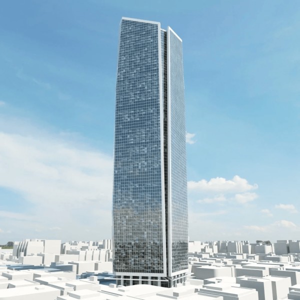 Facade Design Rendering